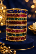Kashmiri bangle in dark colour