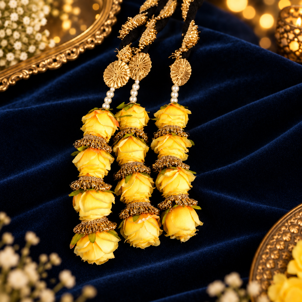 Bridal Floral Jewelry - No Earrings