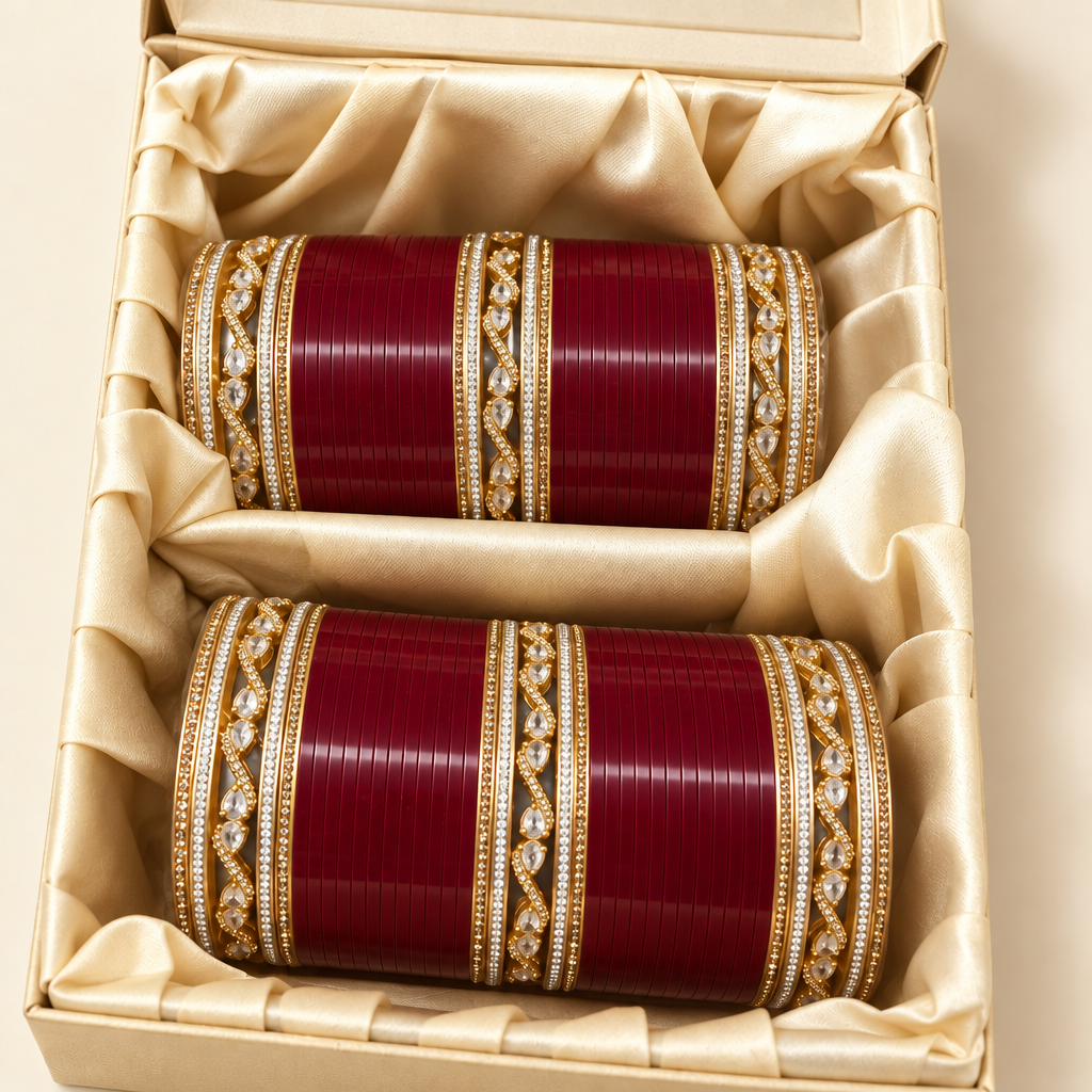 Unwrapped choora close-up